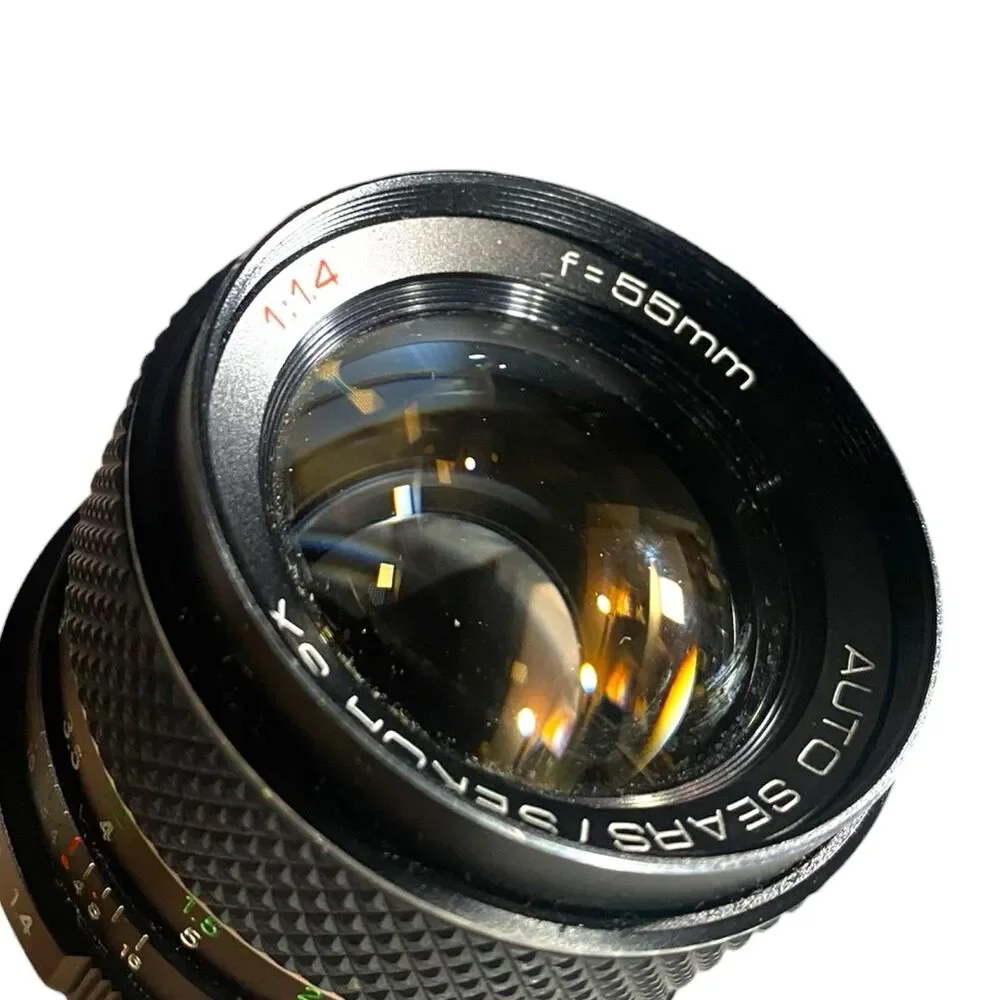 Vintage 70's Auto Sears/Sekor SX 55mm F/1.4 Prime Lens M42 Screw Mount Japan